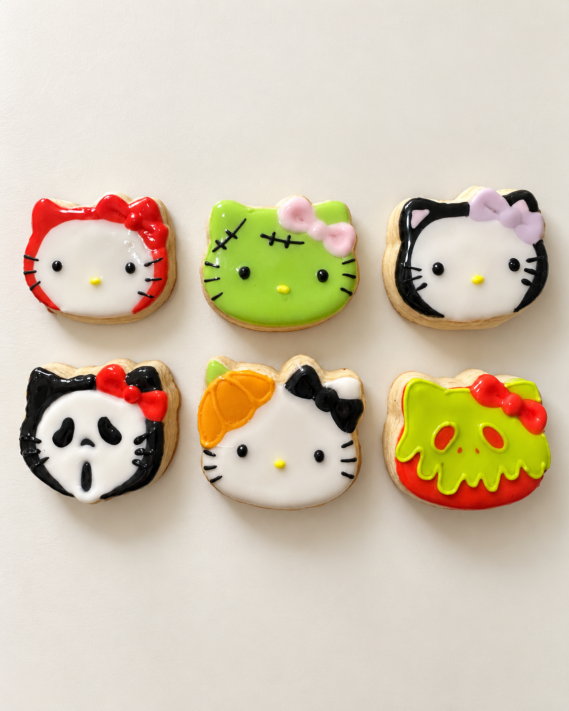Halloween Kitty Magnet Set
